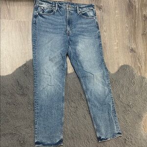 H&M High Rise Blue Jeans